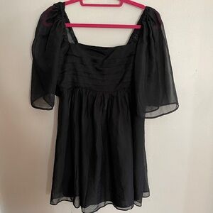 Abercrombie & Fitch black mini dress